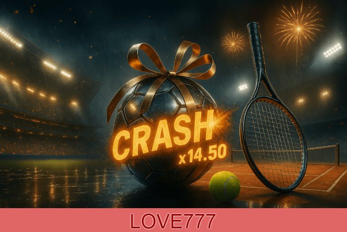Jogue Crash e ganhe alto na LOVE777!